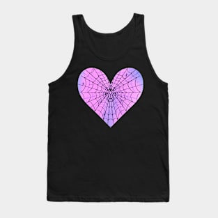 Spider Web Heart V31 Tank Top